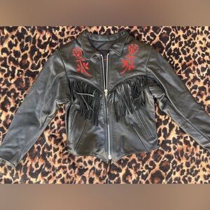 Leather Biker Jacket